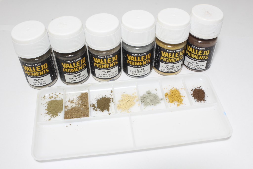 Pigmenty v&nbsp;paletě