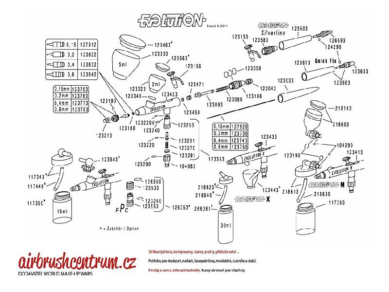 Hansa - boční kalíšek s víčkem 5 ml 218603