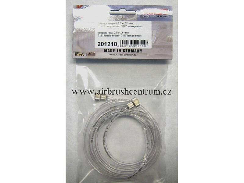 Transparentní hadice přípojná 2,5 m 201210