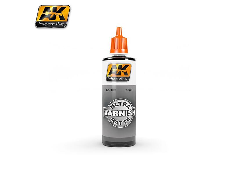 AK Interactive - Ultra Matte Finish Top Quality Varnish 60ml.