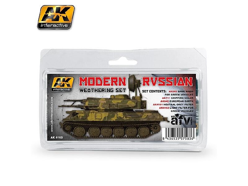 AK Interactive - Modern Russian Weathering Set