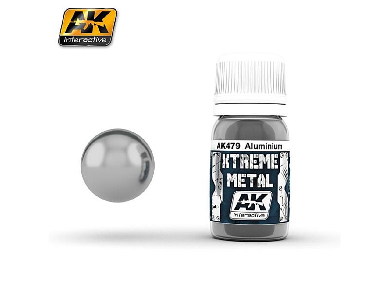 AK Interactive - Xtreme Metal - Aluminium 30ml.