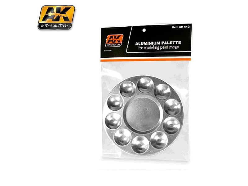 AK Interactive - Aluminum Pallet 10 Wells - hliníková paletka