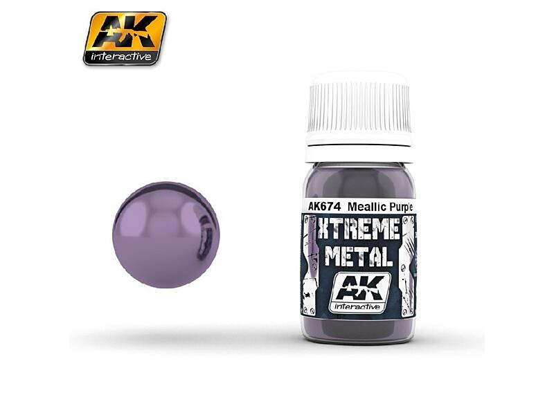 AK Interactive - Xtreme Metal - Metallic Purple 30ml.