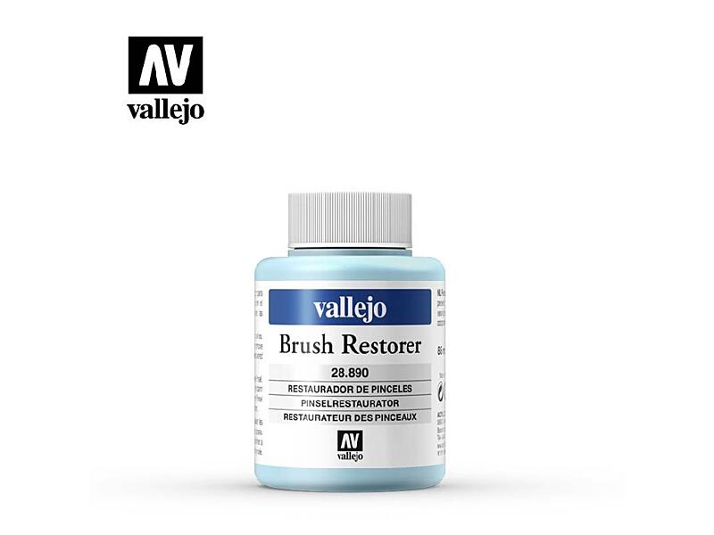 Vallejo - Pomocné produkty 28890 Brush Restorer - restaurátor štětců 85 ml.