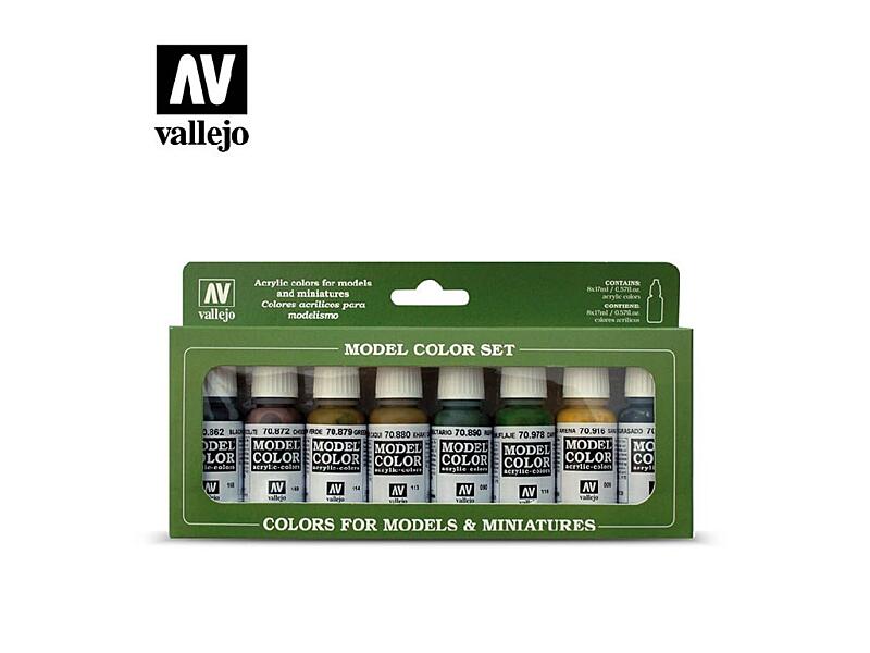 Vallejo - Model Color Set 70108 Panzer Colors 8x17 ml.