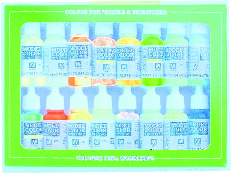 Vallejo - Model Color Set 70141 Earth Tones 16x17 ml.