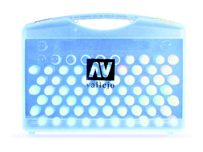 Vallejo - Model Color Set 70173 74 vojenských barev + štětce
