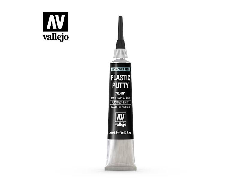 Vallejo - Pomocné produkty 70401 Plastic Putty - tmel 20 ml.