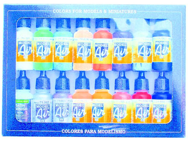 Vallejo - Model Air Set 71191 Railway Colors Europe 16x17 ml.