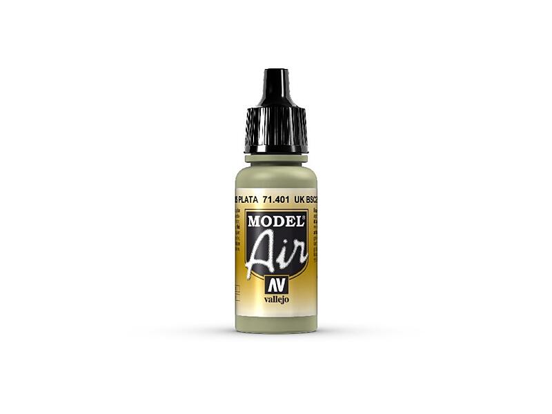 Vallejo - Model Air 71401 UK BSC 28 Silver Grey 17ml.