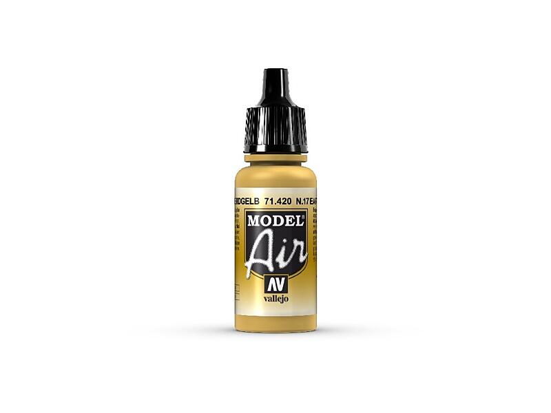 Vallejo - Model Air 71420 No17 Earth Yellow 17ml.