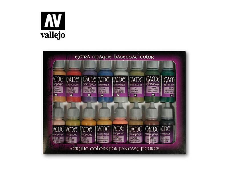 Vallejo - Game Color Set 72290 Extra Opaque Colors 16x17 ml.