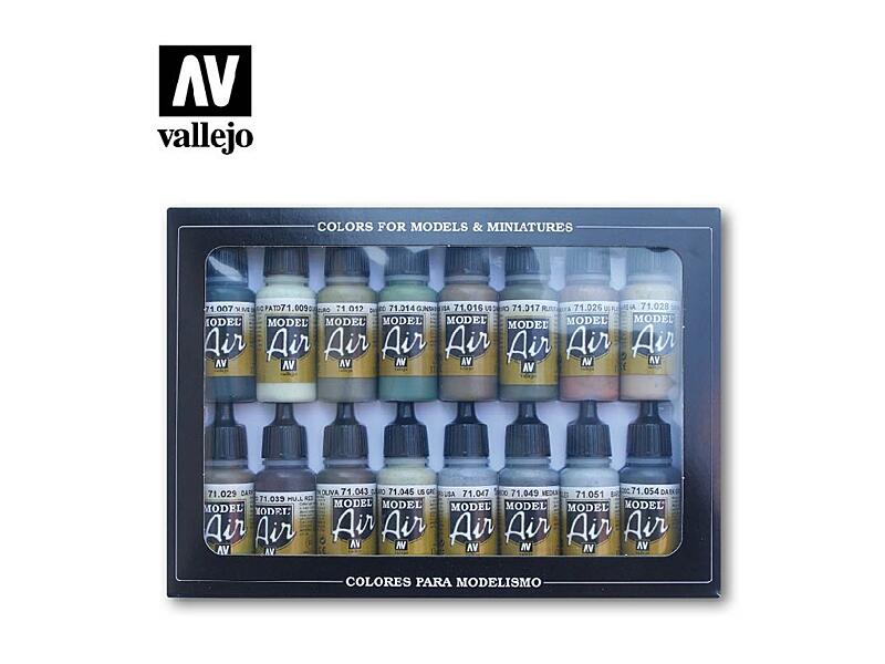 Vallejo - Model Air Set 71180 Allied WWII 16x17 ml.