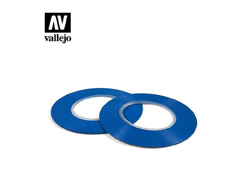 Vallejo - Elastická maskovací páska 1 mm x 18 m - 2 ks T07007