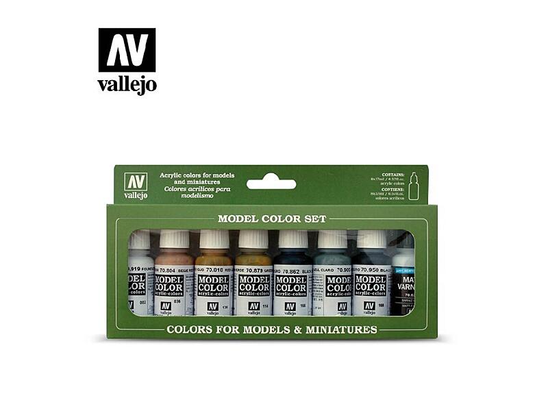 Vallejo - Model Color Set 70139 Russia Demag 1942 8x17 ml.
