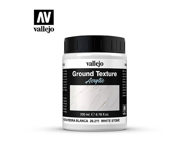 Vallejo - Diorama Effects 26211 White Stone Paste 200 ml.
