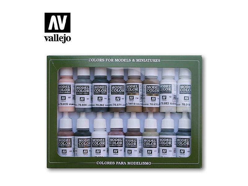 Vallejo - Model Color Set 70144 Equestrian Colors 16x17 ml.