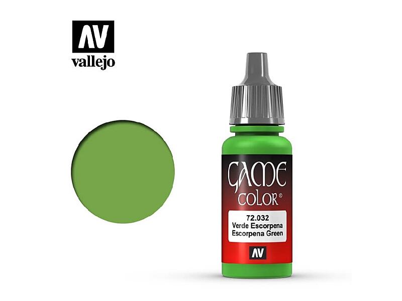 Vallejo - Game Color 72032 Escorpena Green 17 ml.
