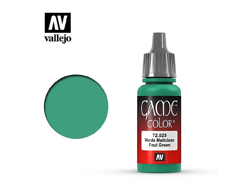 Vallejo - Game Color 72025 Foul Green 17 ml.