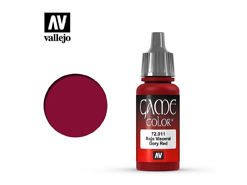 Vallejo - Game Color 72011 Gory Red 17 ml.