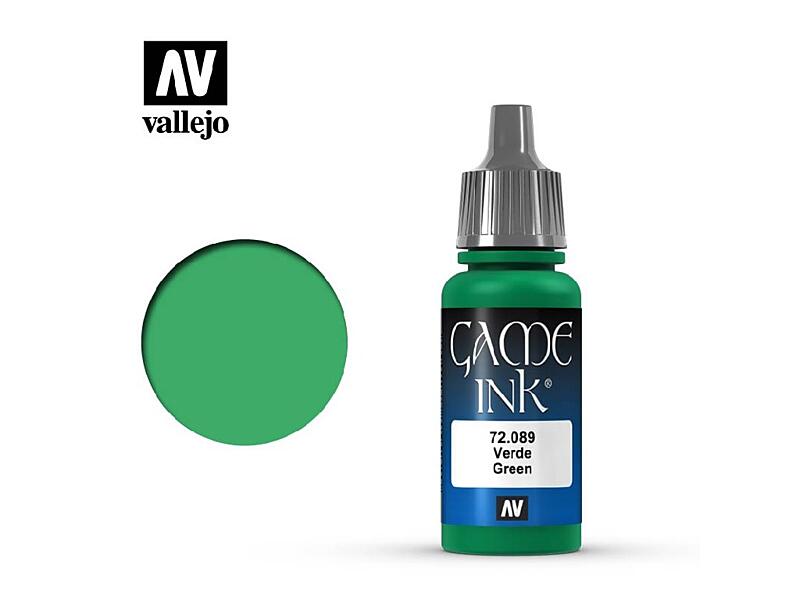 Vallejo - Game Color 72089 Green Ink 17 ml.