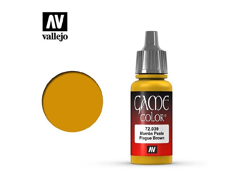 Vallejo - Game Color 72039 Plague Brown 17 ml.