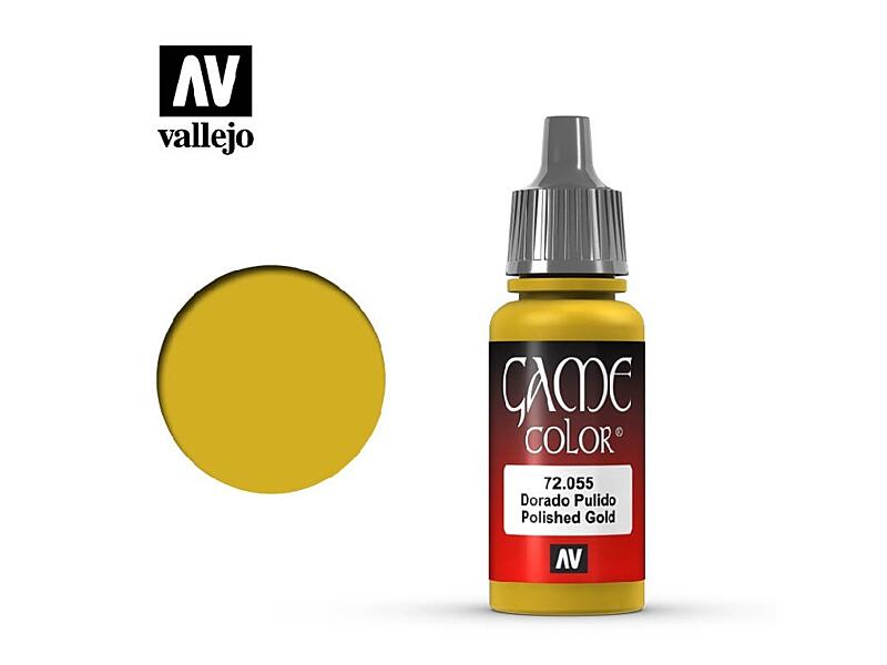 Vallejo - Game Color 72055 Polished Gold 17 ml.