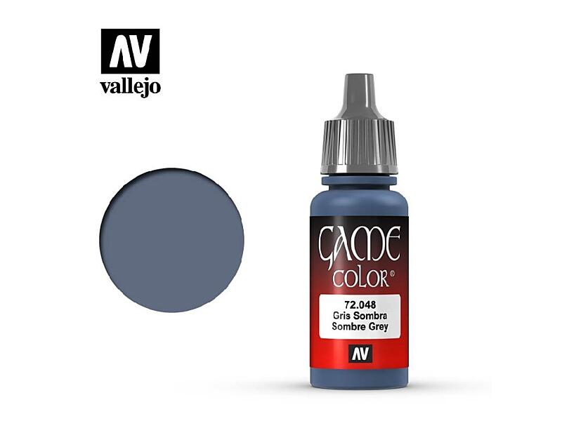 Vallejo - Game Color 72048 Sombre Grey 17 ml.