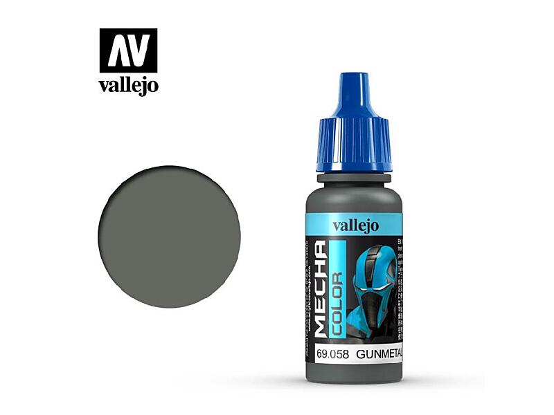 Vallejo - Mecha Color 69058 Gunmetal 17 ml.