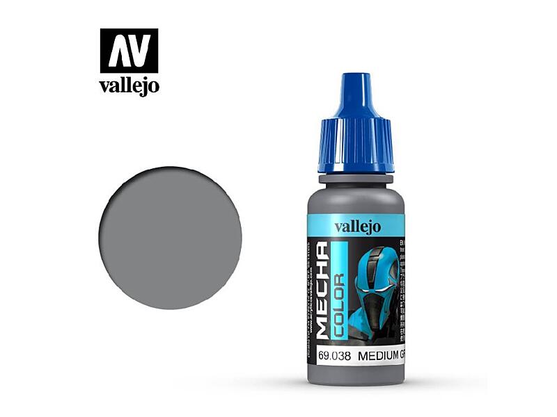 Vallejo - Mecha Color 69038 Medium Grey 17 ml.