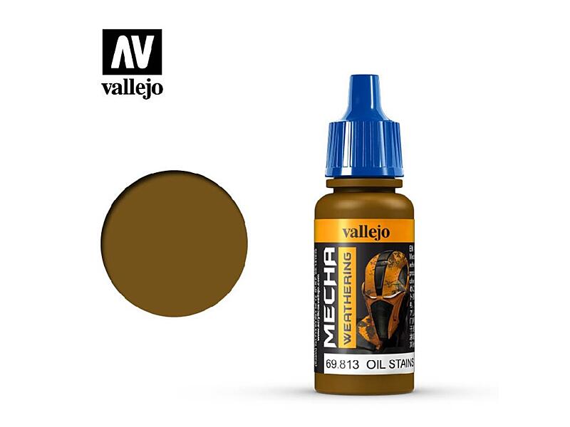 Vallejo - Mecha Color 69813 Oil Stains (Gloss) 17 ml.