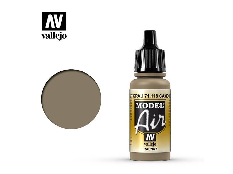 Vallejo - Model Air 71118 Camouflage Gray 17 ml.