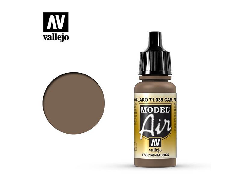 Vallejo - Model Air 71035 Camouflage Pale Brown 17 ml.