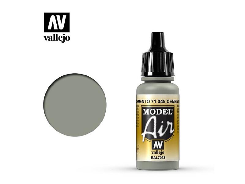 Vallejo - Model Air 71045 Cement Grey 17 ml.