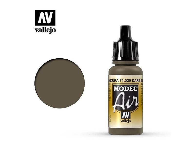 Vallejo - Model Air 71029 Dark Earth 17 ml.
