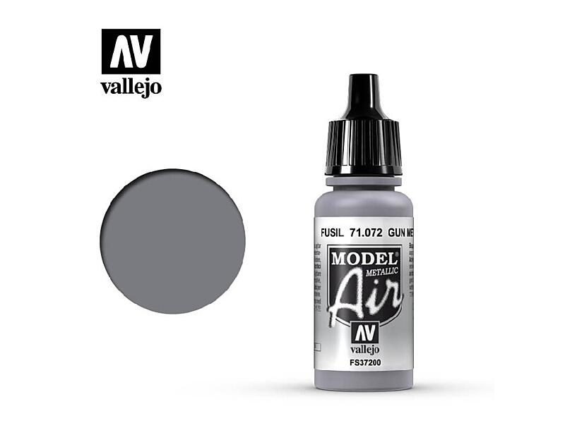 Vallejo - Model Air 71072 Gun Metal 17 ml.
