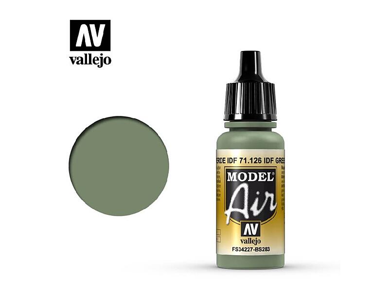 Vallejo - Model Air 71126 IDF Green 17 ml.