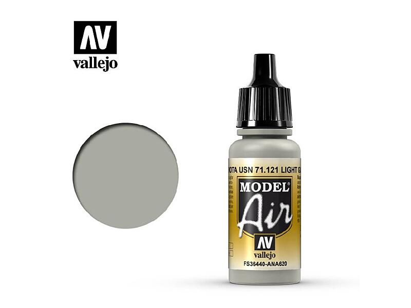 Vallejo - Model Air 71121 Light Gull Gray 17 ml.