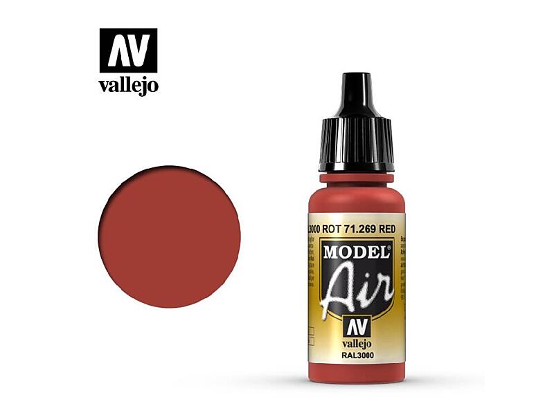 Vallejo - Model Air 71269 Red 17 ml.