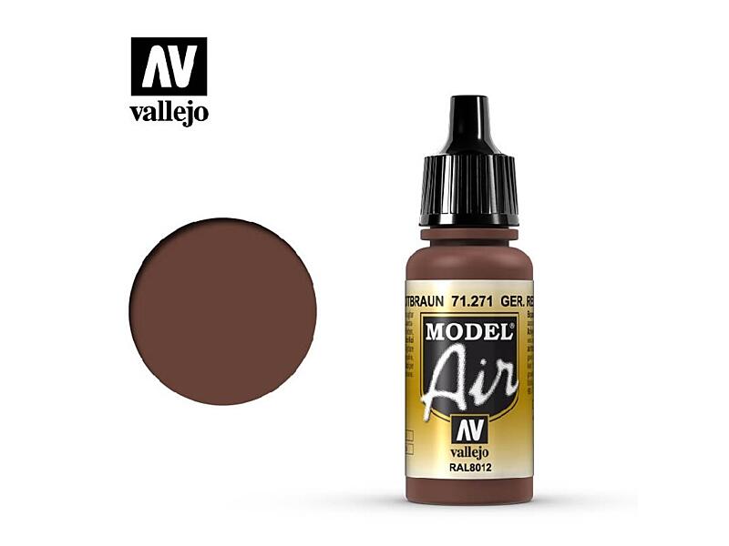 Vallejo - Model Air 71271 Ger. Red Brown 17 ml.