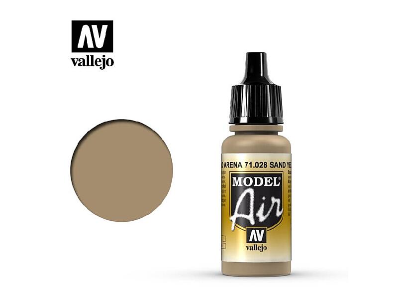 Vallejo - Model Air 71028 Sand Yellow 17 ml.