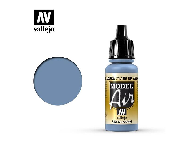 Vallejo - Model Air 71108 UK Azure Blue 17 ml.