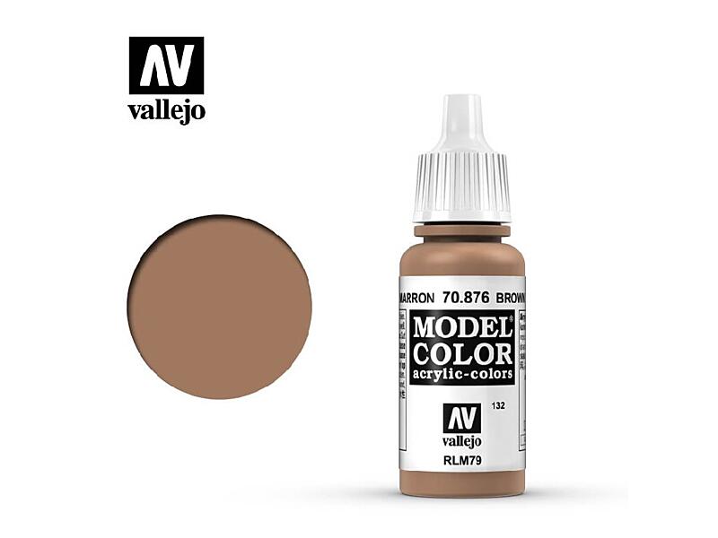 Vallejo - Model Color 132 Brown Sand 17 ml. 70876