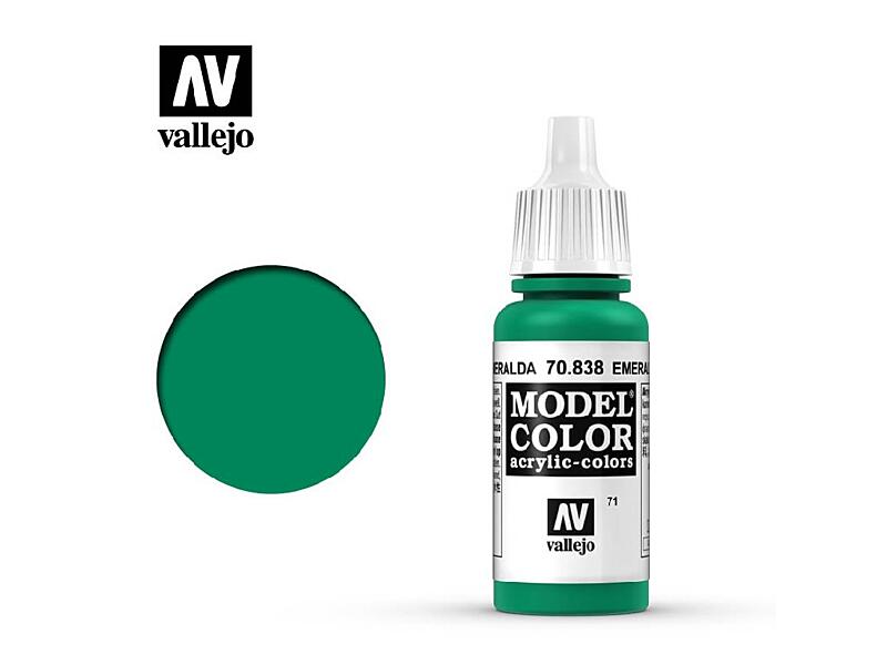 Vallejo - Model Color 71 Emerald 17 ml. 70838