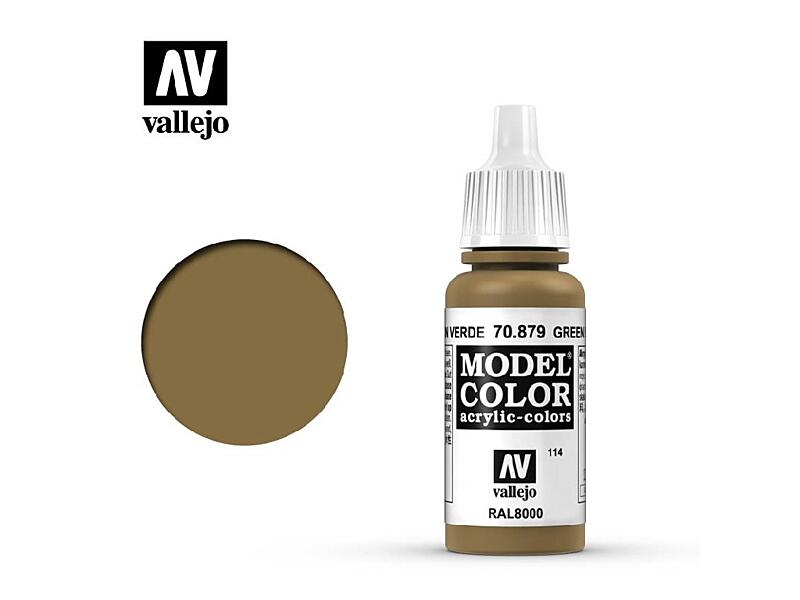Vallejo - Model Color 114 Green Brown 17 ml. 70879