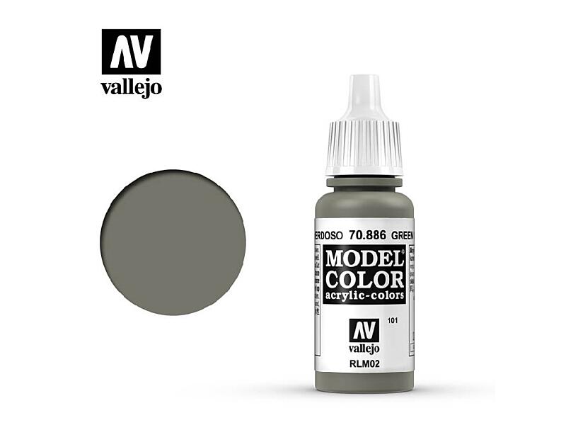 Vallejo - Model Color 101 Green Grey 17 ml. 70886