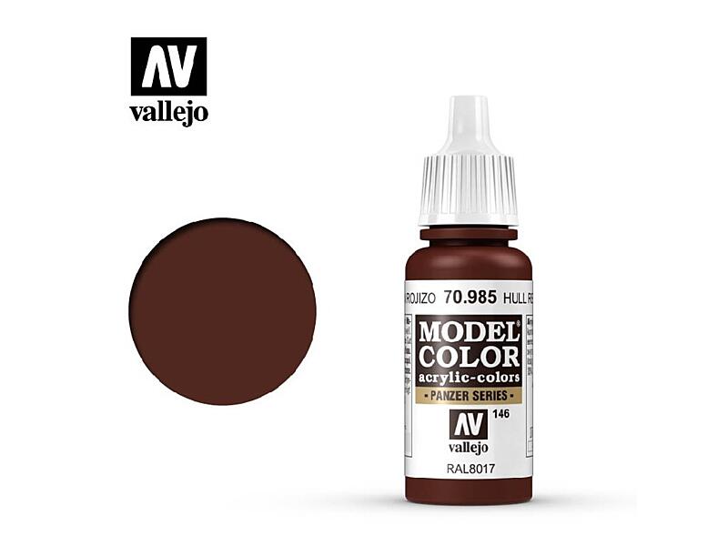 Vallejo - Model Color 146 Hull Red 17 ml. 70985
