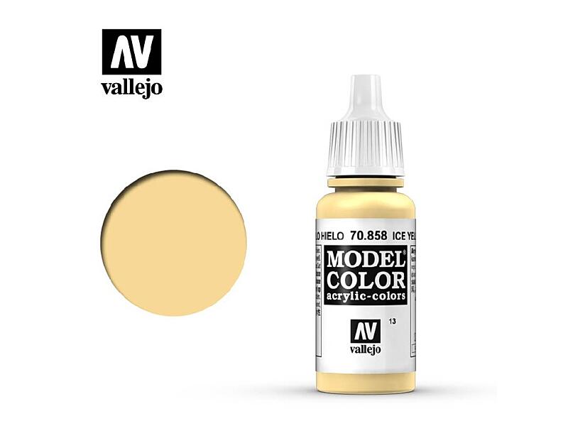Vallejo - Model Color 13 Ice Yellow 17 ml. 70858