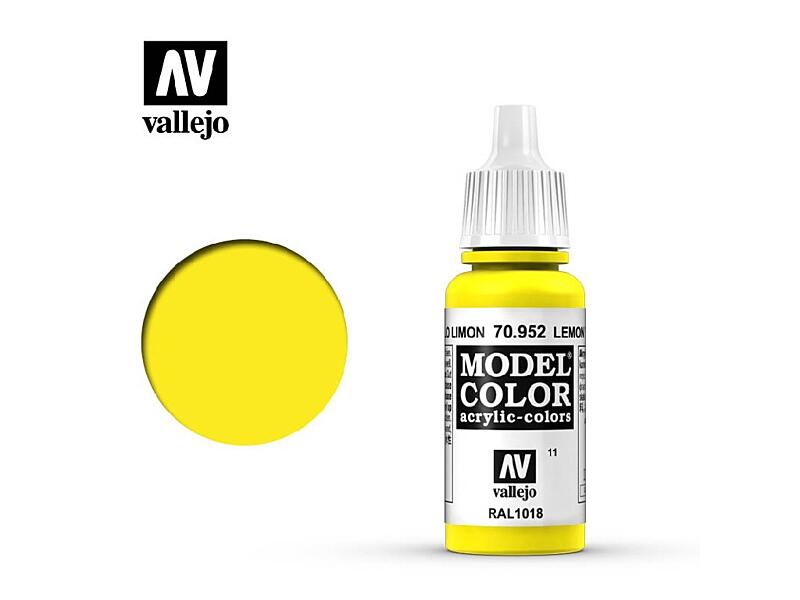 Vallejo - Model Color 11 Lemon Yellow 17 ml. 70952